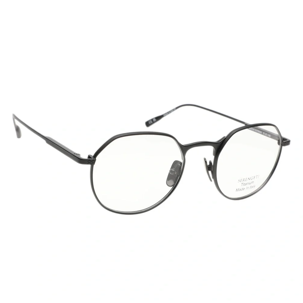 NWT Serengeti SV758001 Matte Black 51mm Eyeglasses